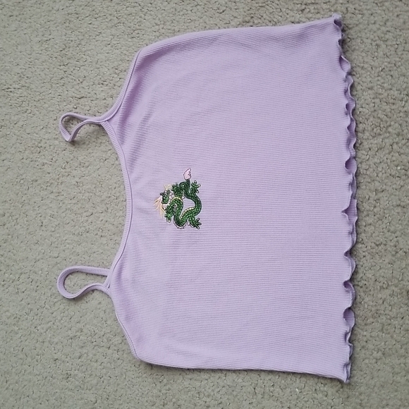 Shein Ribbed Crop Tank - Picture 1 of 11